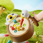 Cross-Border Woodpecker Catching Insects Game - Image 4