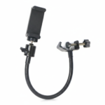 niversal Live Broadcast Tripod with Microphone Clip & Flexible Hose - Image 3