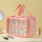Wet and Dry Separation Cosmetic Bag. - Image 2