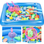 Cross-border children's magnetic fishing toy
