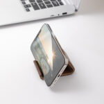 Walnut Wood Creative Mobile Phone Bracket for Desktop - Image 4