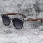 Wood Grain Leg Sunglasses for Women, Men's Sunglasses,