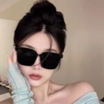 Square Large Frame Sunglasses for Women - Image 2